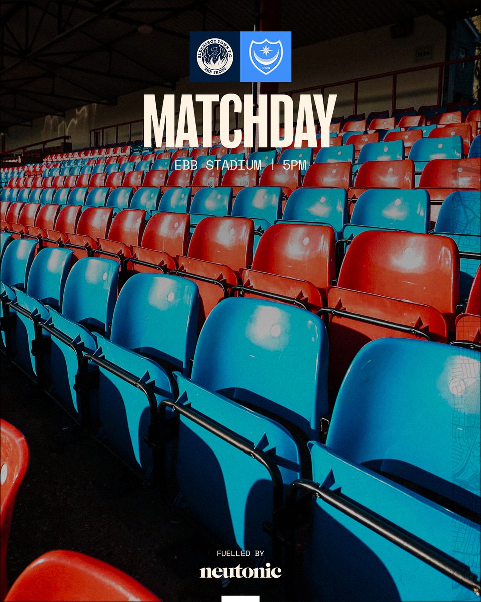 Pompey's tweet photo. Matchday 2️⃣ of pre-season.

⏱️ Tonight's friendly kicks off at 5pm. https://t.co/fH0lQQx9Gn