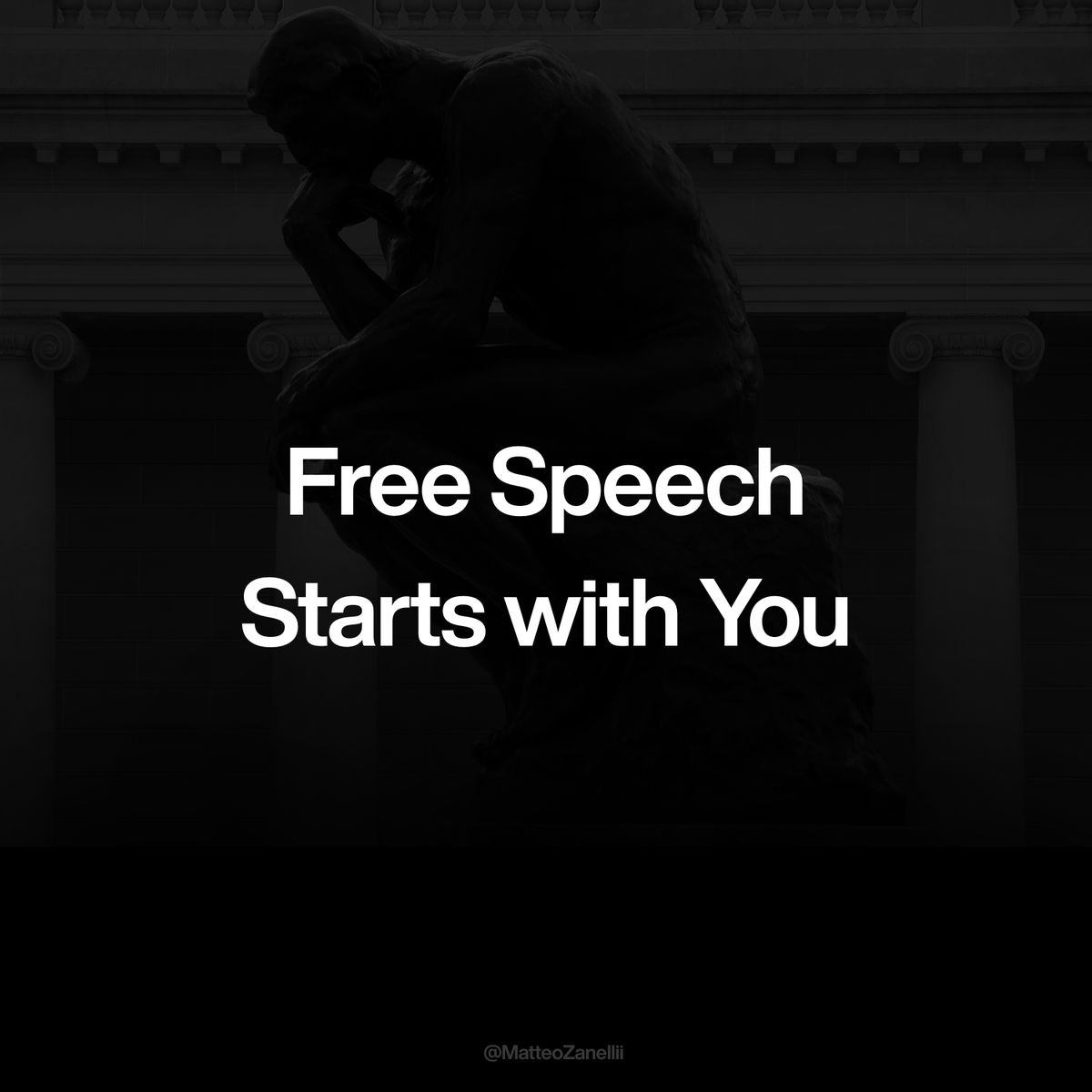 MatteoZanellii's tweet photo. Oggi X è l’unico grande media dove la libertà di parola è ancora reale.

Elon ha annunciato che l’intero algoritmo diventerà open source e verificabile da revisori indipendenti.

Smettete di regalare idee e competenze ai media tradizionali, lasciando che siano loro a decidere come usarle o censurarle.

Costruitevi una vostra audience. Create il vostro spazio e condividete sempre ciò che pensate.