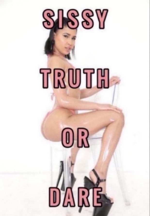 MommyMariaa2's tweet photo. Retweet and DM to take the sissy Truth or Dare test . 
I don’t think you can last 30mins with me for the True or Dare. 

Send  a DM to prove how strong of a sissy whore you are. https://t.co/FQ2T2NlKjO