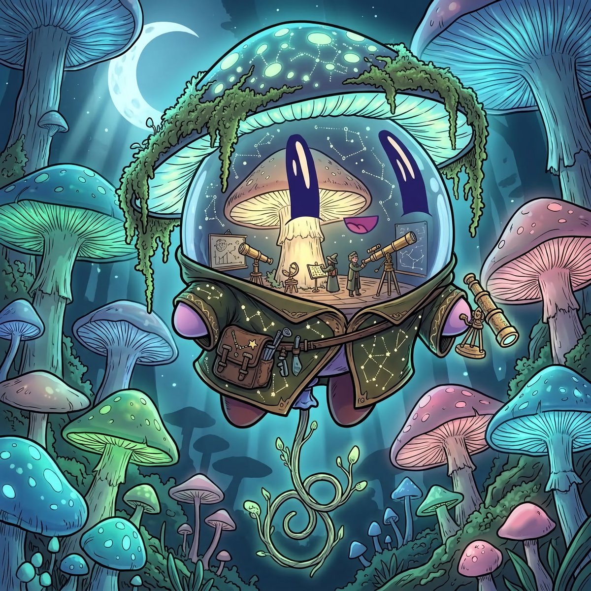 StrangerThinz_'s tweet photo. Two more survivors have been found.🎈

🌊 A forgotten kingdom beneath endless waters.

🍄 A forest where the stars are studied instead of the sky.

Which world would you explore first? https://t.co/sXA4YXklau