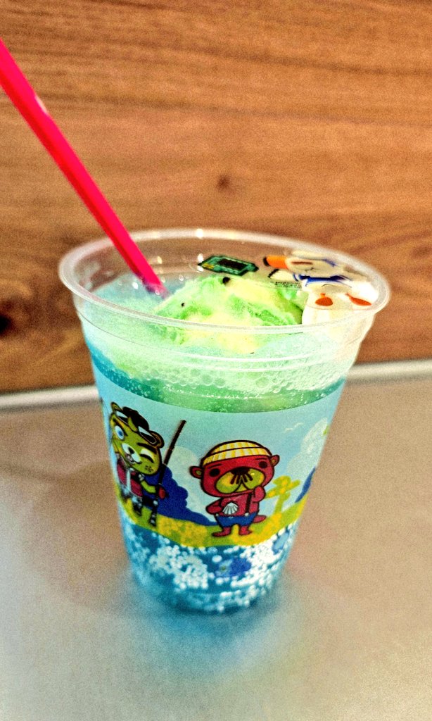 SD14mitsu's tweet photo. どうぶつの森×サーティワン🍨

ジョニーの漂着ブルーソーダ🥤💙🩵
アイスはもちろん、どうぶつの森夏の島ごちそうアイス🌳
か、か、かわいすぎるー😚❤️
最高のコラボやー✨✨ https://t.co/wGext8JdPF