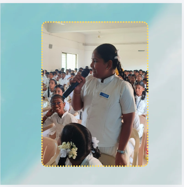 ayudh_india's tweet photo. 🌍 Think Global. Act Local.

The #AYUDH Pre-Registration Session at Amrita Vidyalayam, Nagapattinam inspired students to turn local action into global impact through service and responsibility.

"Small actions. Big impact." 🌱

#AYUDHIndia #Nagapattinam #InspiredByAmma https://t.co/sFZBbNdIjG