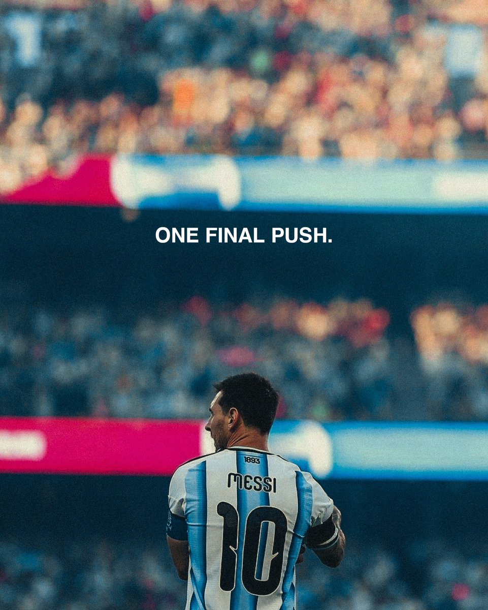 Bonmatimessi's tweet photo. Give me one more day, Lionel https://t.co/Is1vF1w2yc