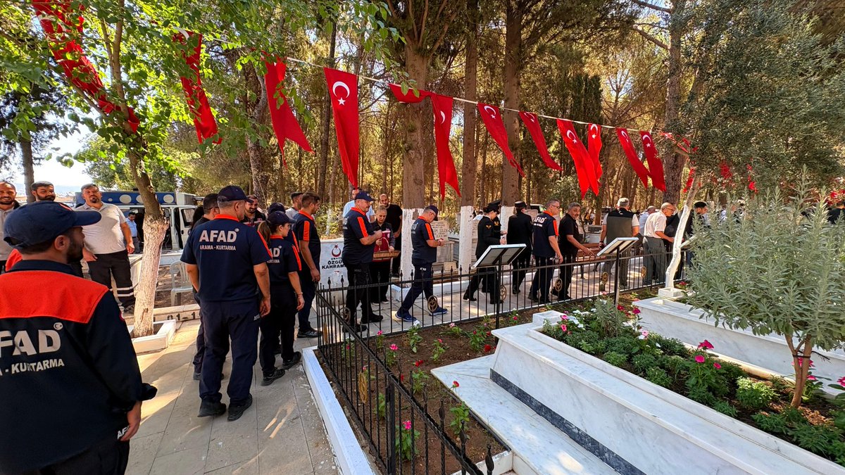AFAD_Aydin's tweet photo. 15 Temmuz Demokrasi ve Millî Birlik Günü kapsamında, İl Müdürümüz Sayın Yalçın MUMCU ve kurum personelimizin katılımıyla Tellidede Mezarlığı Şehitliği ile Kemer Mezarlığı Şehitliği ziyaret edildi. Aziz şehitlerimiz rahmet ve minnetle anıldı.
.
.
.

@AFADBaskanlik https://t.co/PRu2mRdRc0
