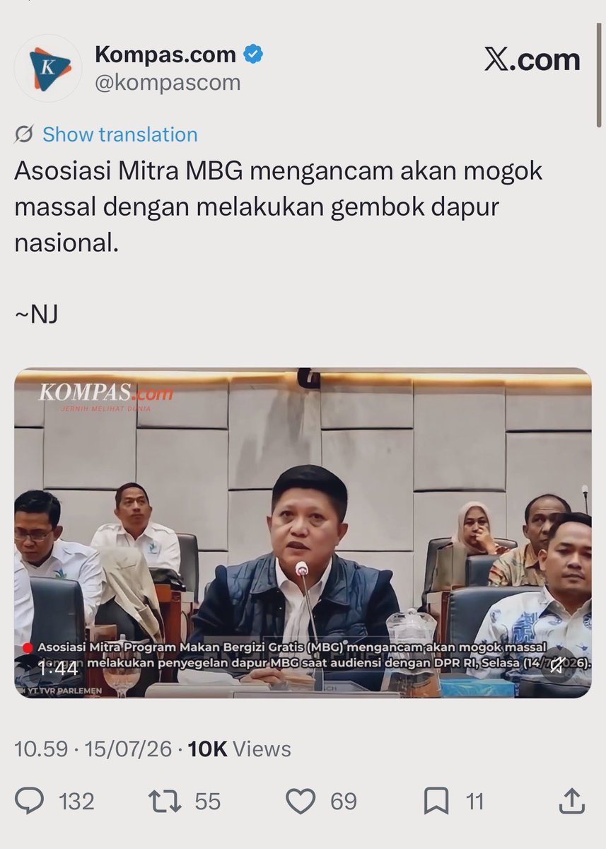 bangjack1808's tweet photo. Tetep mogok jangan semangat 🤑🤪 https://t.co/tfhpgPOBnY