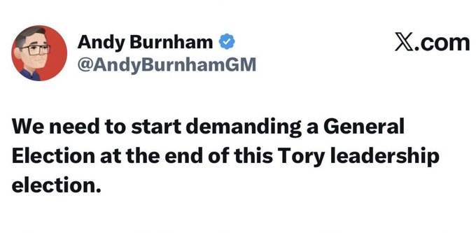 Vonamission's tweet photo. @EdwardOakenfull heaven forbid! cut spending, @RachelReevesMP doesn't even have that in her vocabulary nor does @andyburnham it appears.
I want a GE and both of them should agree with it. https://t.co/esGkj2DW6q