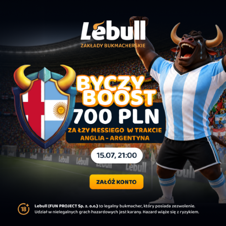 LebullPl's tweet photo. Messi rozpłacze się w czasie transmisji meczu Anglia - Argentyna?
Dołącz do https://t.co/cSgSvpPK2j i ciesz się grą! 👉 https://t.co/btX44pVrG3 https://t.co/O4kuAlD4St
