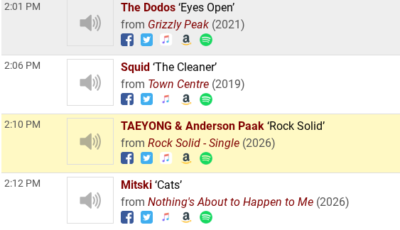 LTYUSA's tweet photo. Your Sound ALT with Otto VonEnco played Rock Solid on their show.       

Your Sound ALT is a student radio show at St. Cloud University (88.1FM KVSC) in St. Cloud, MN       

🔗 - https://t.co/2ylaZ822A9 

#TAEYONG_RockSolid 
#TAEYONG #태용 https://t.co/BAoM1wjeEu
