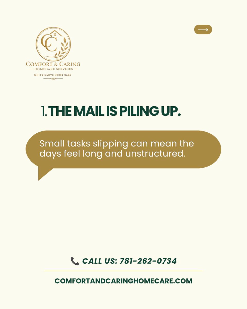comfort_caring's tweet photo. Support isn’t only for a health crisis. Sometimes, a parent simply needs more connection.
Here are 6 gentle signs they may benefit from more company. Save this for later. 💚
📞 781-262-0734
https://t.co/JwzFf7UP0p
#SeniorCompanionship #FamilyCaregiver https://t.co/uehtboFqIa