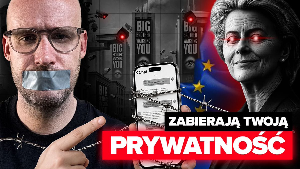 CryptoStasiak's tweet photo. Poświęćcie mi proszę minutę bo to ważne

9 lipca Parlament Europejski przegłosował ustawę, którą sam wcześniej odrzucił
Przepchnęli ją tylnymi drzwiami w wakacje, wykorzystując lukę w procedurze

Ta ustawa sprawi, że amerykańskie korporacje będą mogły skanować wasze prywatne wiadomości i zdjęcia bez nakazu sądu i bez podejrzenia, że zrobiliście cokolwiek złego

A na jesień szykuje się jeszcze większa bomba

Obejrzyjcie materiał, a przede wszystkim go udostępnijcie. Niech jak najwięcej ludzi dowie się, co się dzieje

👉 https://t.co/2VGNsTt6Fq
