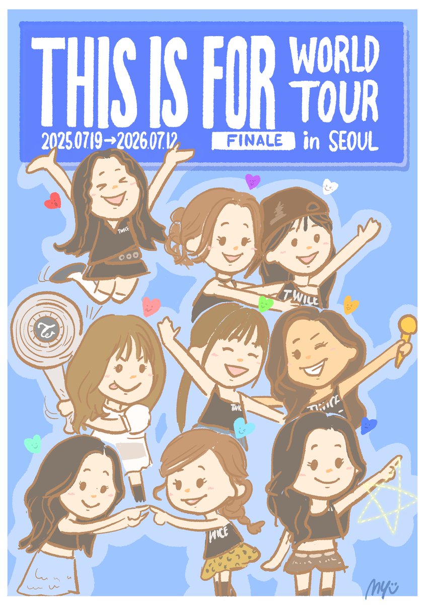 once_twi123's tweet photo. TWICEちゃん描きました❤️‍🔥
約1年間本当にお疲れ様でした！たっくさん幸せにしてくれてありがとう😭❣️また会おうねー！！だいすきだよーーーー❤️‍🔥

#TWICE #TWICE_THISISFOR_WORLD_TOUR https://t.co/MxCj0PW5Sv