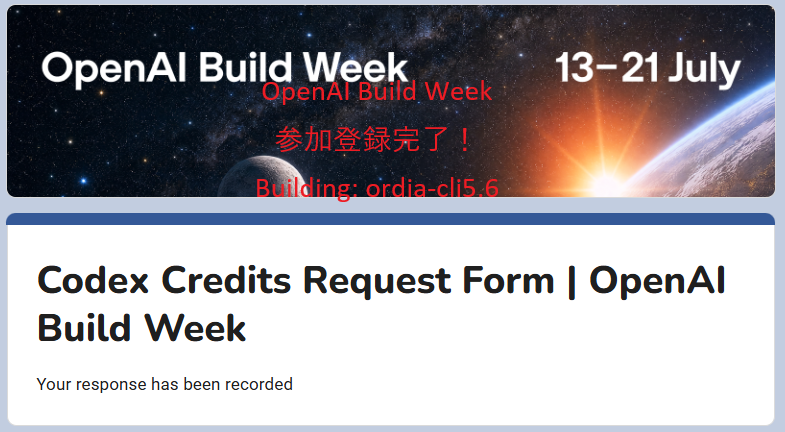 unoksanpt's tweet photo. I’ve joined OpenAI Build Week!
I’m building “ordia-cli5.6,” a local-first AI system that helps small models improve through reflection and revision.
Goal: make AI-assisted creativity and learning more accessible.
#OpenAIBuildWeek #Codex #LocalLLM #EdTech https://t.co/Rk3Pt2fzah