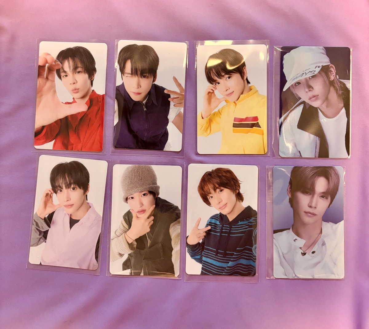 ToWa_briize_23's tweet photo. 今日のトレカ6人コンプ😭✨Sminiウィバース特典もウンタロコンプ
Smini本体も６人コンプでロイヤルストレートフラッシュ🃏2回決めたみたいないい気分なため、うちの子たちにしまーす☺️

なんかいいことありそう〜〜〜あるに違いにない〜〜〜
いや、ある！！！！！！！！絶対ある（思い込み大事🤩） https://t.co/qxMwNBTaJI