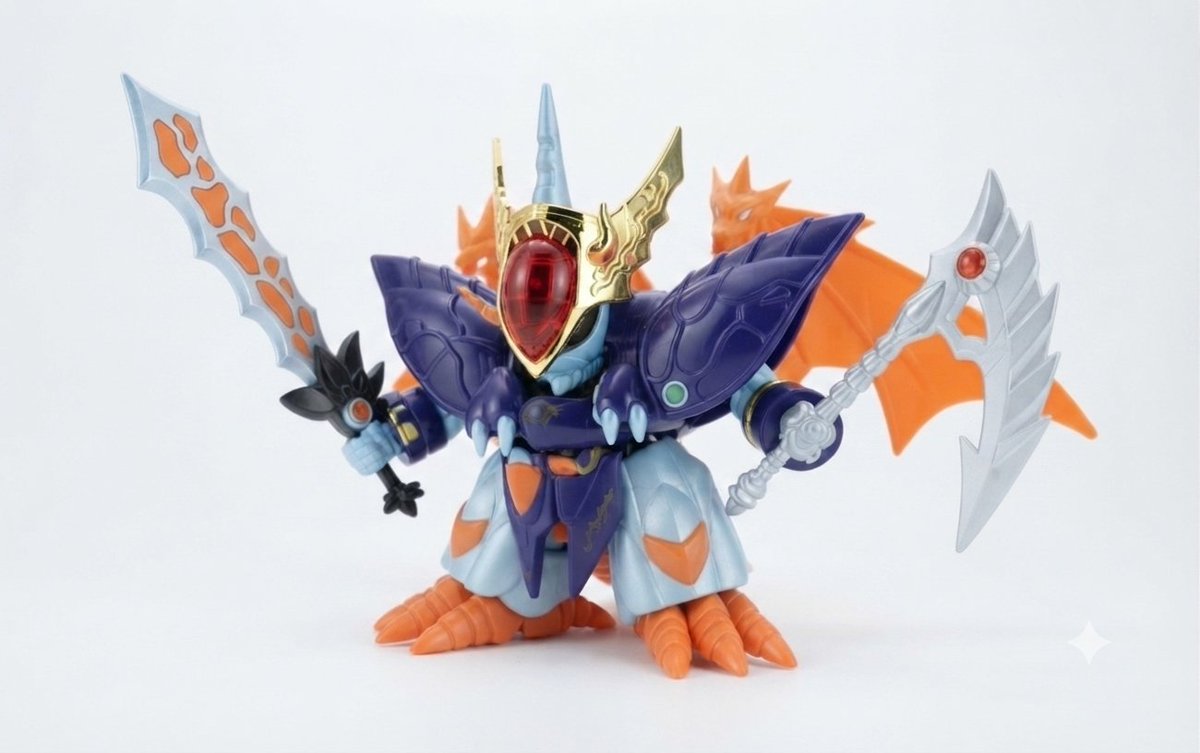 パロ伝の地獄大帝黒龍角を色々みてたらガレージキットとして作ってた人