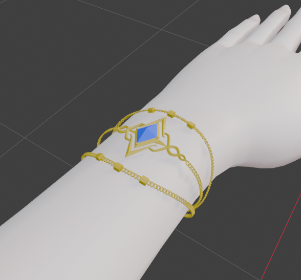 aaau_shop's tweet photo. ブレスレット #blender https://t.co/YDnDJ0QiVy