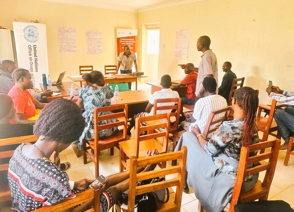 LaspnetUganda's tweet photo. We have successfully concluded today's Regional Refresher Training  of Community Actors(CAs)&amp; Monitoring exercise in Moroto District where Stakeholders &amp; CAs applauded @UNODCEastAfrica &amp; LASPNET as well as the Implementing Partners for the well coordinated project implementation https://t.co/pyAgRdPq0m