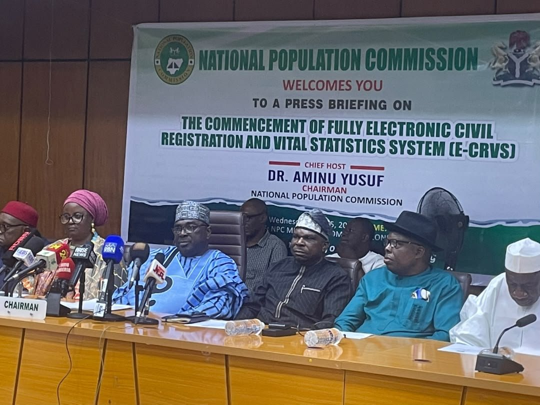 NTANewsNow's tweet photo. FG Launches Nationwide Digital Birth Registration, Keeps Birth Certificates Free for Children Aged 0–5

The federal government has officially commenced the nationwide digital registration of births and deaths under its Electronic Civil Registration and Vital Statistics, (E-CRVS) system.

Chairman, National Population Commission, Dr. Aminu Yusuf, announced this at a press briefing in Abuja, describing the initiative as a major milestone in Nigeria's drive to modernize civil registration and improve the country's vital statistics.

According to him, the new VitalReg platform became fully operational across the 36 states and the Federal Capital Territory on July 1, 2026.

He said the digital system is designed to ensure that every birth and death in Nigeria is accurately captured through a secure and technology-driven registration process.

Dr. Yusuf noted that Nigeria records an estimated five million births every year, but only about 57 percent are officially registered, while death registration remains below 20 percent. He said the gap has affected national planning and denied many Nigerians access to legal identity.

To improve coverage, the Commission says it has established more than four thousand registration centres across the country's 774 local government areas, with plans to increase the number to about eight thousand.

The NPC Chairman explained that the VitalReg platform will provide faster registration services, round-the-clock online access, digital certificate issuance where applicable, reduced paperwork, improved data accuracy, and a more secure national database.

He added that the platform is integrated with Nigeria's digital identity ecosystem and aligns with the Federal Government's digital transformation agenda.

The Commission also announced a partnership involving the Association of Local Governments of Nigeria, the National Identity Management Commission, UNICEF, and Barnksforte Technologies Limited to decentralize birth registration and improve access to registration services at the community level.

While announcing a review of fees for selected administrative services such as record modifications, certificate reissuance, attestations, and verification requests, Dr. Yusuf assured Nigerians that birth registration and birth notification services remain highly subsidized to support universal registration.

He called on state governments, local councils, healthcare institutions, traditional and religious leaders, civil society organisations, development partners, and the media to support the successful implementation of the digital registration system.

Dr. Yusuf reaffirmed the Commission's commitment to ensuring that every Nigerian is registered from birth, saying the initiative will strengthen national planning, improve governance, and guarantee legal identity for all citizens.