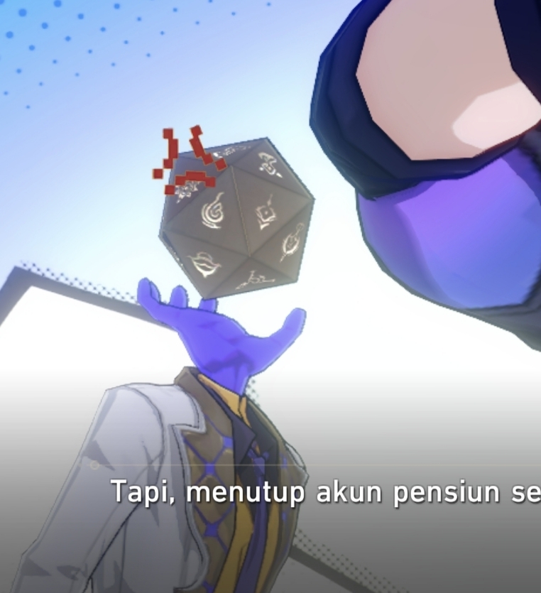 pompomfess's tweet photo. pompom! cw// Spoiler Trailblazer Mission 4.4
Guys kalian ada yang ngerasa gemes(?) juga ga si sama si asat, kek sender greget aja gitu sama personality dia selama berinteraksi sama himeko atau Trailblazer kek kocak bngt mana si asat asat ini seneng bngt roleplay😭😭 https://t.co/Gt77pxeF8A