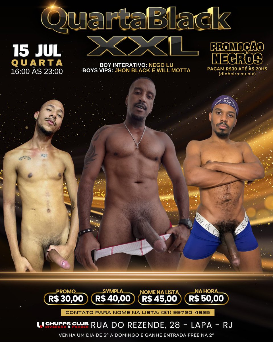 chuppsclub's tweet photo. SORTEIO • FOTO OFICIAL
Quer um vip pra Chupps hoje?
Regras:
1- Dar RT neste post
2- Seguir este perfil @chuppsclub
3- Se ganhar, informar os dados por mensagem.  
Serão DOIS sorteados para HOJE 15/07/2026 
Resultado após às 14hs.
Quem não seguir as regras estará eliminado! https://t.co/KNLuKazY2E
