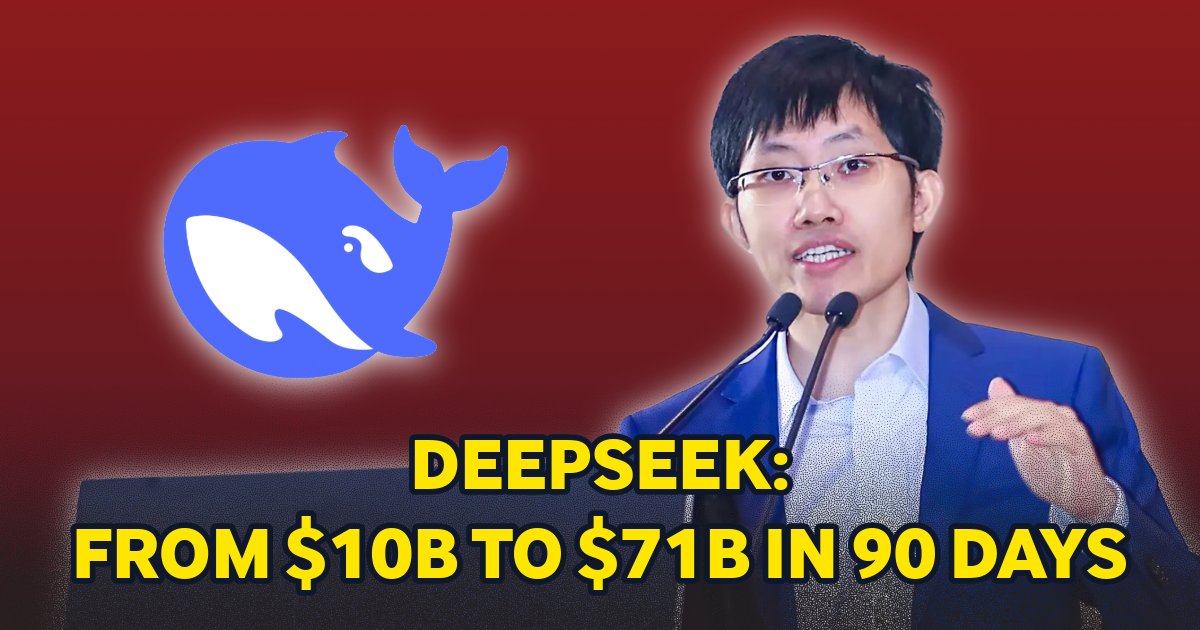 newclawtimes's tweet photo. In today's edition of The New Claw Times:

- DeepSeek is in talks to raise $1.5 billion at a $71 billion valuation and preparing for a 2027 IPO

- OpenAI's first hardware device is reportedly a screenless speaker that can move on its own https://t.co/9XkU78hZKO