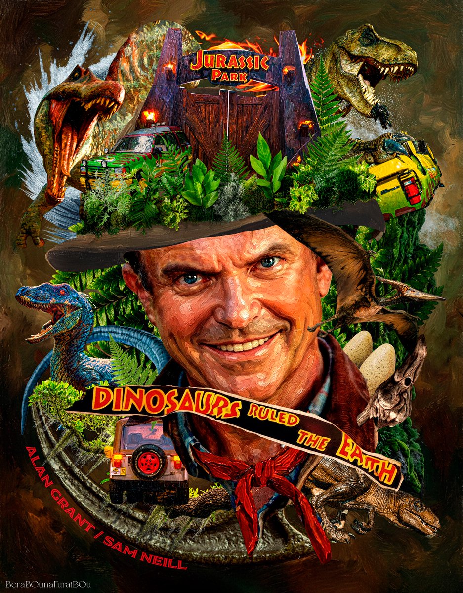 obakelope0530's tweet photo. Thank you, Sam Neill.

#Jurassicpark https://t.co/mLvB1G4jPi
