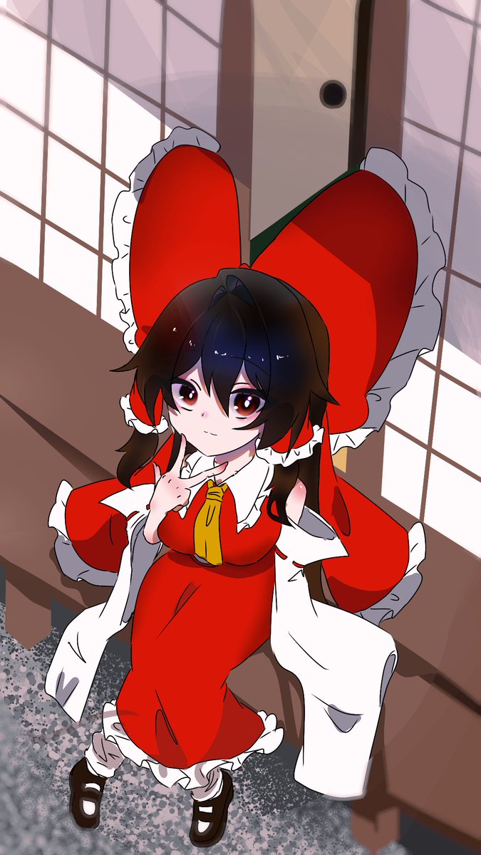 Mchiya06's tweet photo. #デジタルイラスト
#博麗靈夢
#東方イラスト https://t.co/esUt3lfA4d