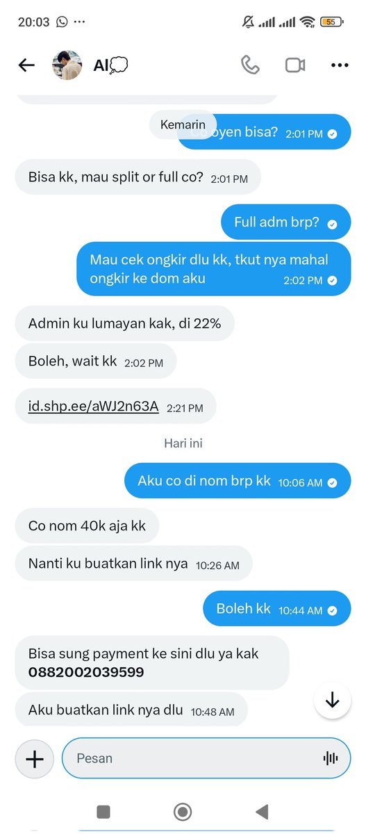 jk25_n's tweet photo. https://t.co/H3kxHb0VW4
Kena scam njirr, dia nawarin sepatu boots buat konser enha😭🙏🏻 https://t.co/gJbfEqxq36