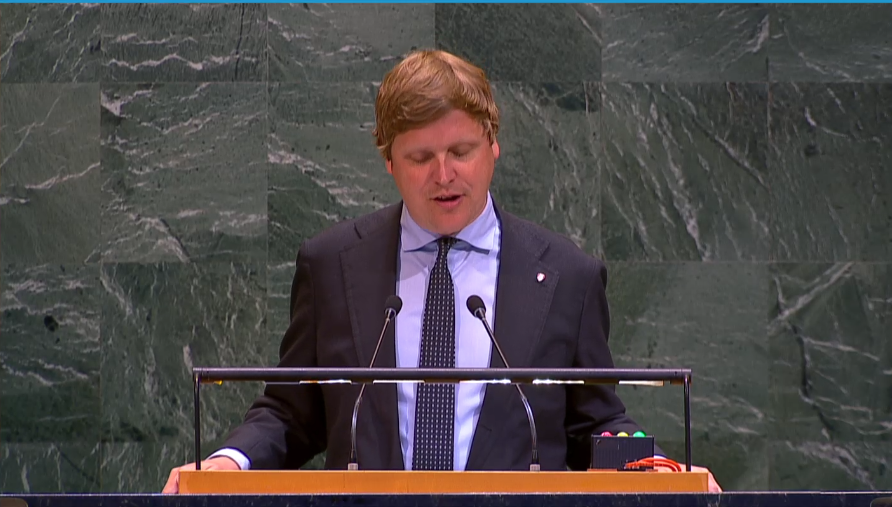SDG16Plus's tweet photo. “Anchored in human rights, SDG16, at its core, is how societies manage risk, build resilience, catalyze inclusive growth, and address inequalities, within and between countries.”—H.E. Mr. Åsmund Grøver Aukrust, Minister of International Development, Government of Norway.

Read the full statement: https://t.co/VidEyAMz1u

#SDG16Plus #HLPF2026 #HumanRights #SDG16 #FightInequality @NorwayUN @PmTunisia