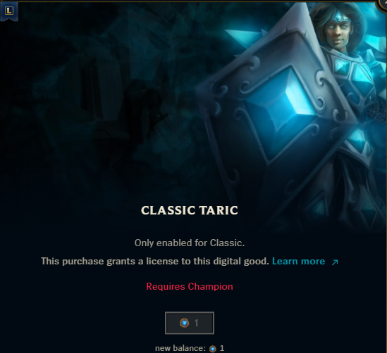 feowhyt's tweet photo. am i going crazy

or is classic taric not just george floyd in a cosplay https://t.co/ueLSOB3qfM