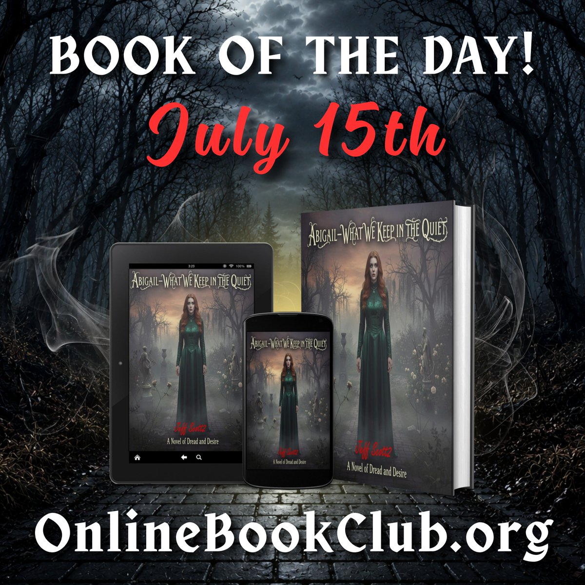 TwBookClub's tweet photo. Book of the Day, July 15th – Gothic Horror, Rated 5 Stars 

Temporarily FREE on Kindle! Get your copy below:

https://t.co/MiVuRGJaH9

What We Keep in the Quiet: Abigail by Jeff Scott2