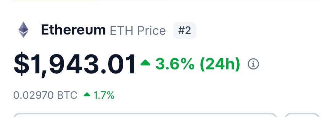 MrSaeein's tweet photo. It's been a long time since we've seen $ETH move like this. 🥹🥹

I hope this rally continues ... https://t.co/ellwl4gEGD