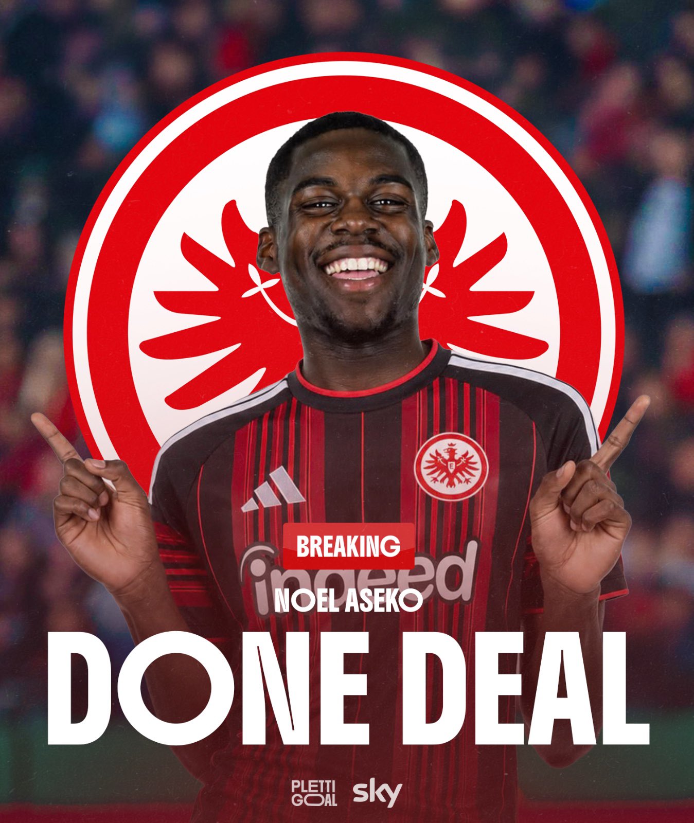 Aseko to Eintracht Frankfurt