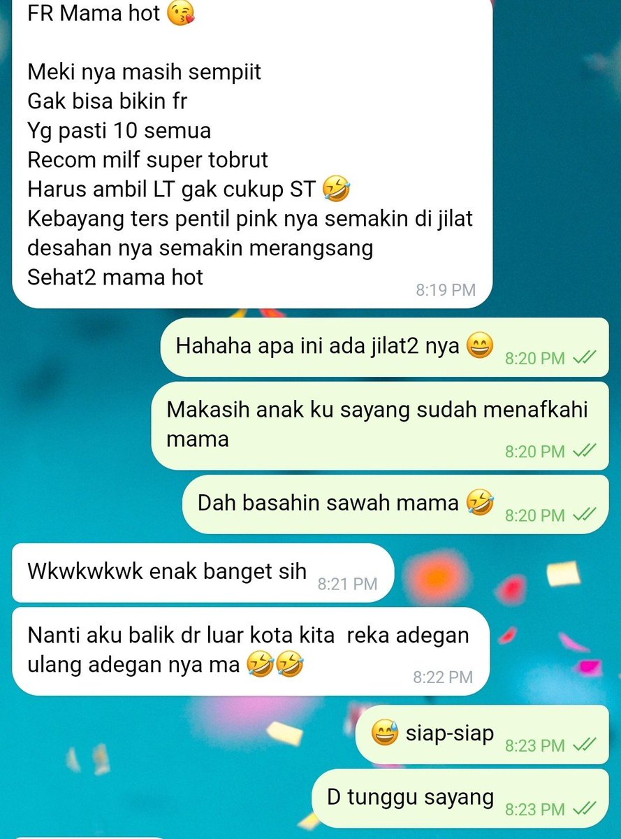 nickosswangs1's tweet photo. Brondong yg satu ini lidah nya bukan main bikin klojotan tante 😆 
Makasih sayang 
#bojaksel #botebet #availtebet 
Masih ada slot yg mau overnight tante mash kosong

#vcsbugil #openvcs #vcsreal ready ya ponakan tante https://t.co/MtFJlqmIUS