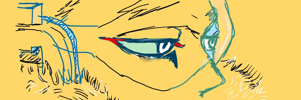 0518min's tweet photo. ヘッダーを思いつきで描く https://t.co/uCsYfXd6tZ