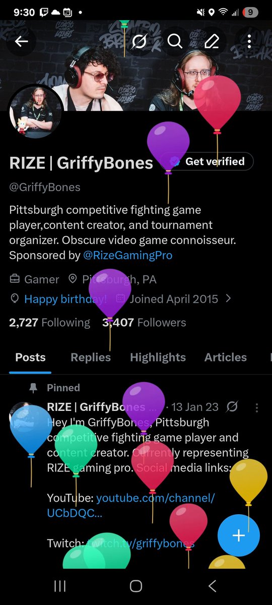 RIZE | GriffyBones tweet media