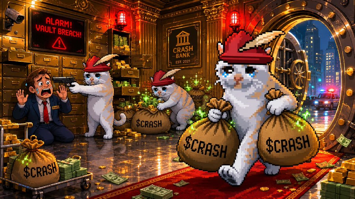 finixdavid's tweet photo. All Hail The Unburnable King π
Bow down to the one true supply
#CrashCat #meme #CRASH #CryptoMemes @crashcatV4 https://t.co/TmyKX8Upao