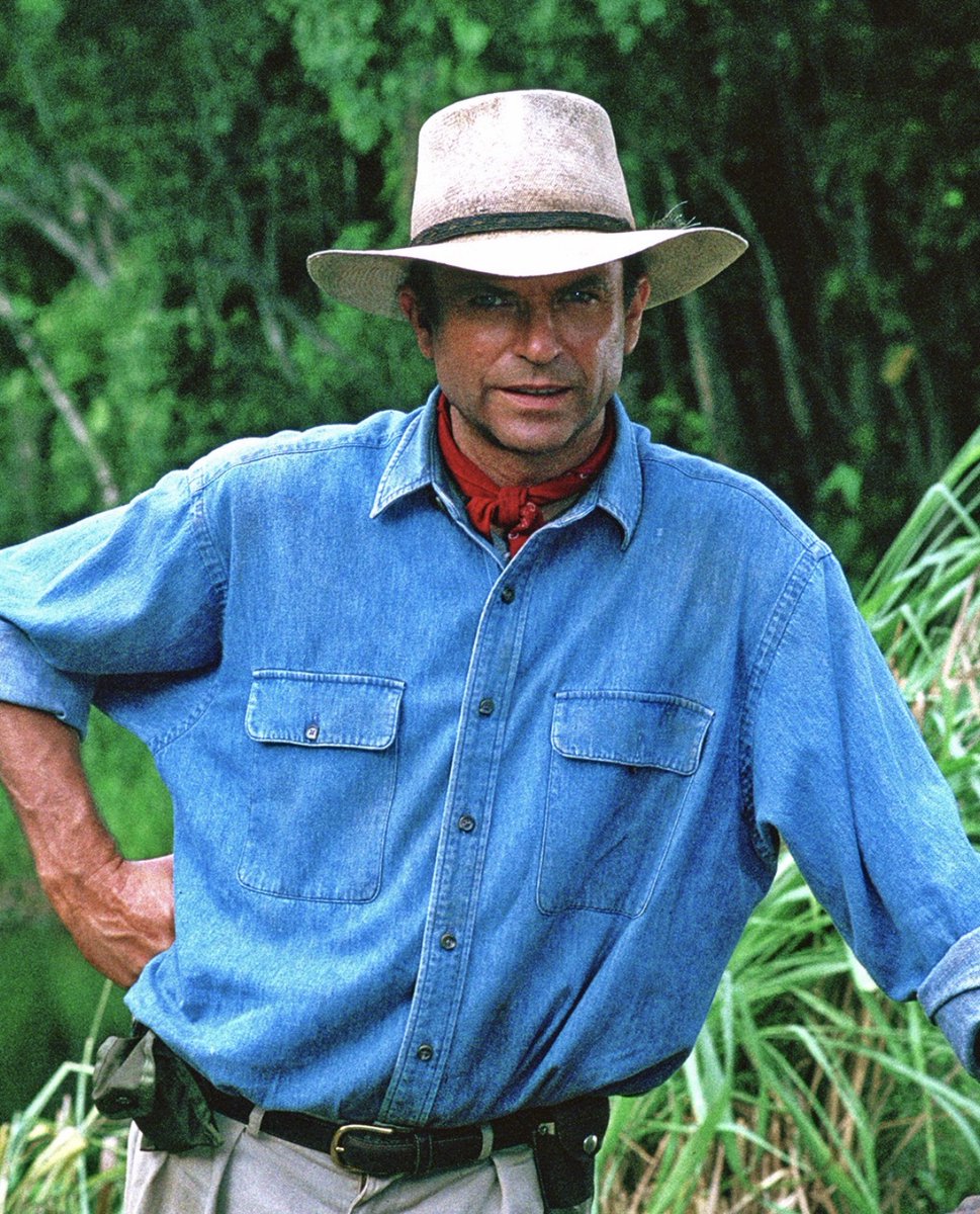 UniversalPicsBr's tweet photo. Descanse em paz, Sam Neill. Obrigada por dar vida ao incrível Dr. Grant! https://t.co/l2FQ0UkFug