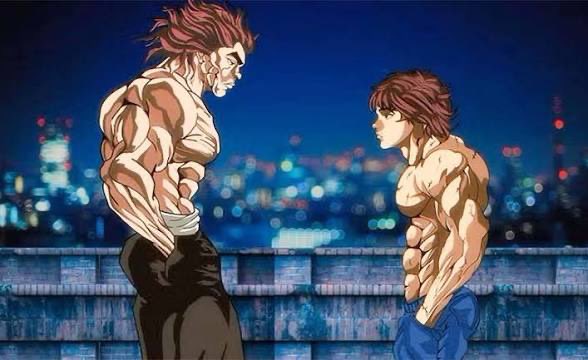 GamerRPGer's tweet photo. @Noa_anim Counter argument why are men over sexually to have unrealistic muscles like all might from my hero and Baki you know what every anime does it https://t.co/ONvBbQuw78