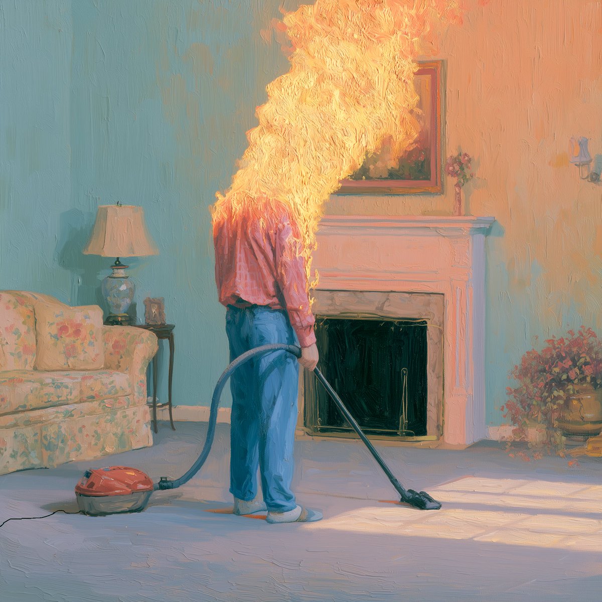 LucaPonsatoArt's tweet photo. the monotony of everyday life. https://t.co/a6wxOieG8h