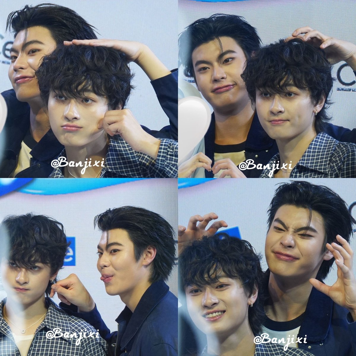 injeolmise's tweet photo. Tbh, I feel so overwhelmed after today's event because, wdym we got all of this in just one day? Back then, we were already happy just to see them interact for a few seconds, and seeing them interact so much today genuinely made me happy 😭 https://t.co/1FpI8fi1sg