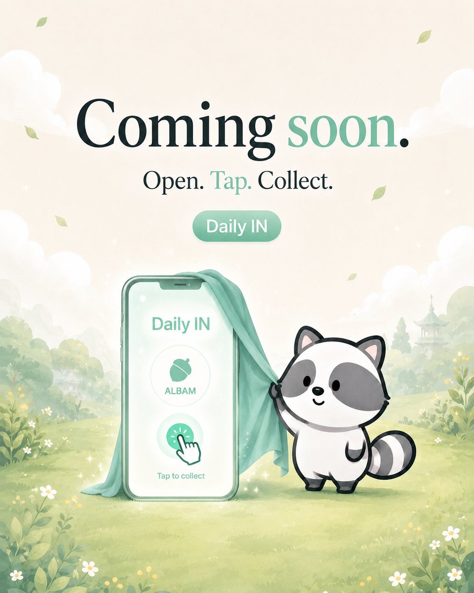 Guri_foundation's tweet photo. Coming soon.
Open. Tap. Collect.
Daily IN.
#DailyIN #GURITycoon #ComingSoon https://t.co/l3wgXgGrsA
