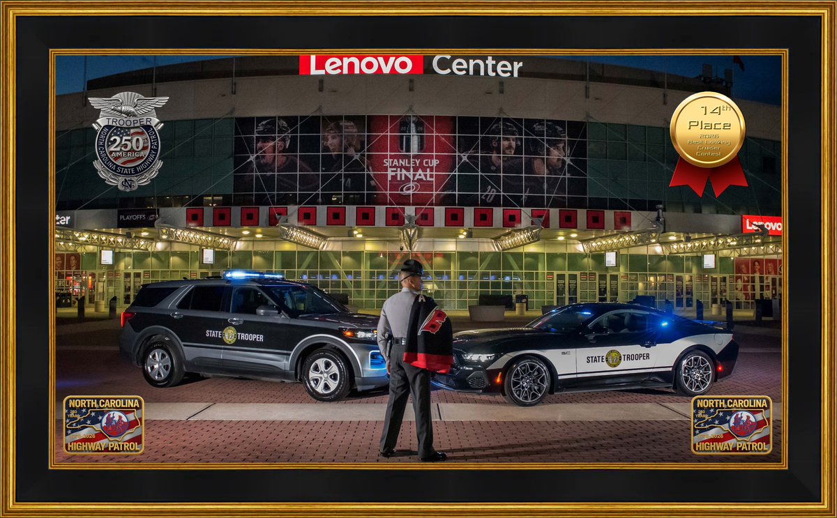 retiredNCSHP's tweet photo. We finished 14th this year in the American Association of State Troopers "Best Looking Cruiser" contest. @NCSHP  @NCTroopers @State_Troopers_ https://t.co/YfiYft7yzn