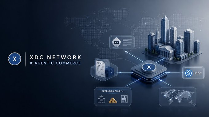 NodeMatrix0's tweet photo. With $1.6B+ in tokenized value, growing RWA adoption, and infrastructure built for real-world finance, @XDCNetworkcould be well-positioned for the rise of Agentic Commerce.

Read more👇
https://t.co/LvfW3x2XyX

#XDC #AgenticAI #AgenticCommerce #RWA #Tokenization #Web3 #Blockchain https://t.co/GyIJAJUXV0