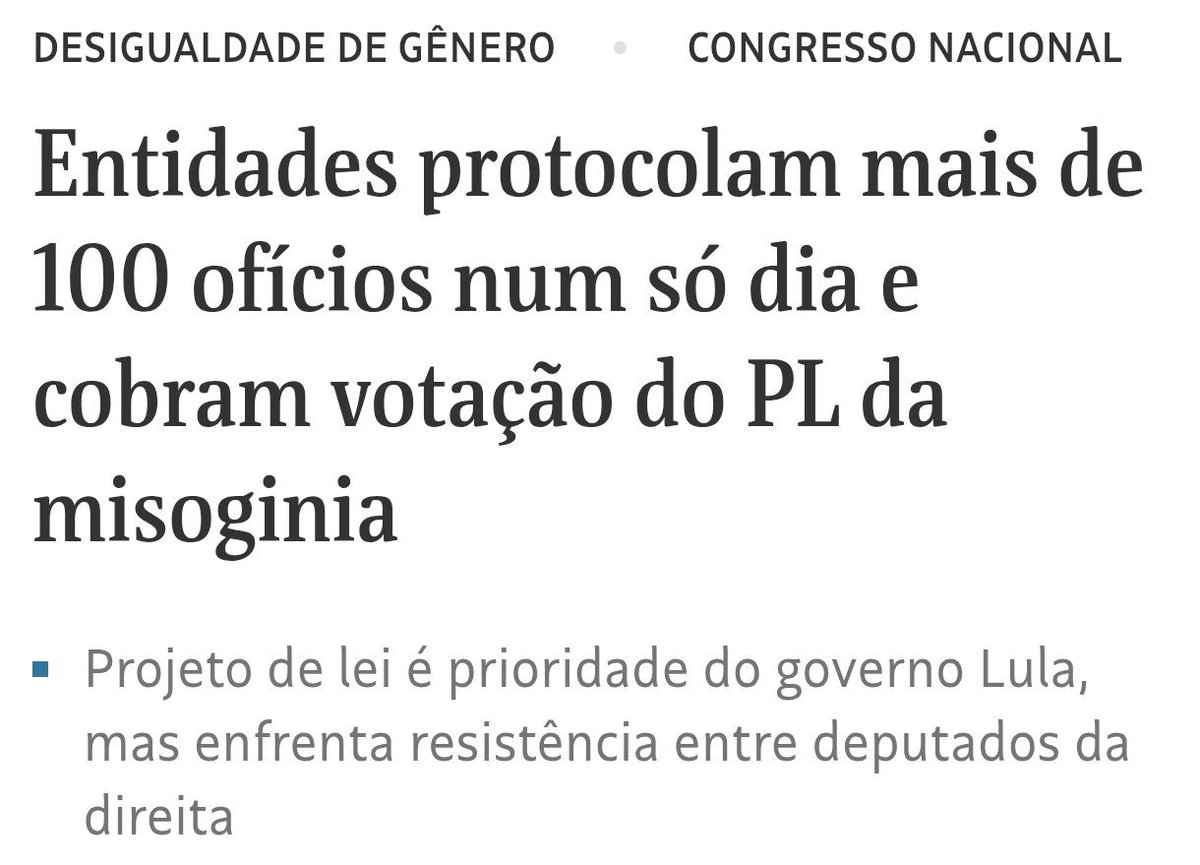 inespandelo's tweet photo. 🚨 A misoginia mata. O silêncio também!
O Congresso precisa votar imediatamente o PL da Misoginia e deixar claro de que lado está: da proteção às mulheres ou da impunidade dos agressores.
#PLdaMisoginia #congresso https://t.co/bj4v8Si1U4