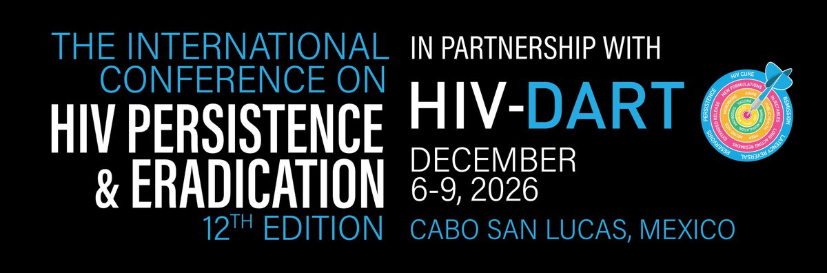 IHE_Conferences's tweet photo. #HIVPersistence2026 — the 12th International Conference on HIV Persistence &amp; Eradication, Dec 6–9 in Los Cabos, Mexico. This is THE meeting for HIV reservoir science. Register and submit your abstract by Aug 21! https://t.co/YZehevo8Q8 https://t.co/W7MH6UW4LQ