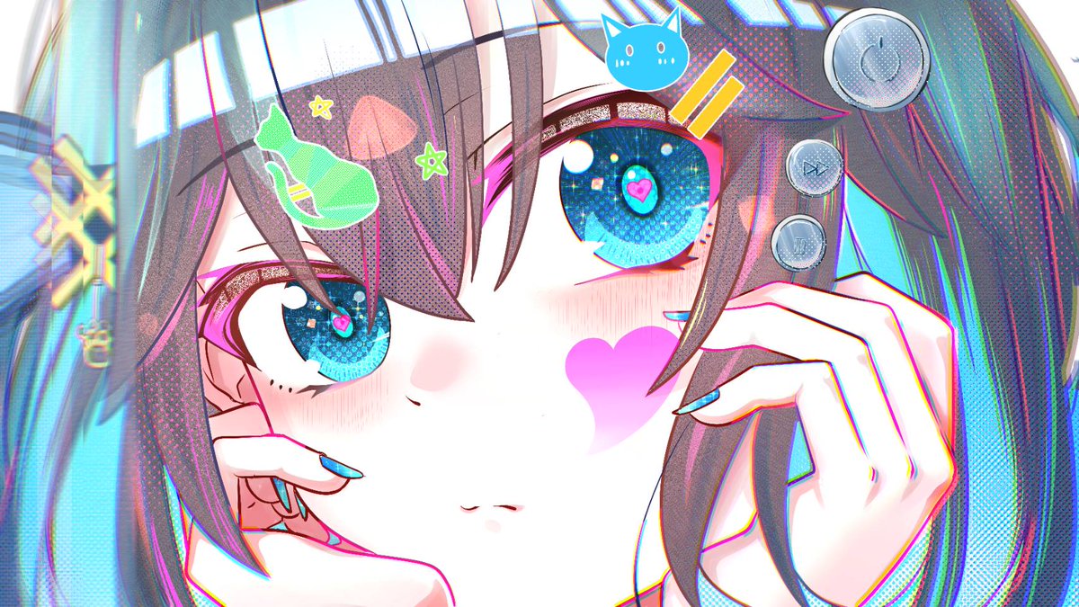 こちら、イラストを描かせていた頂きました! ご尊顔、描いてて楽しかっ
