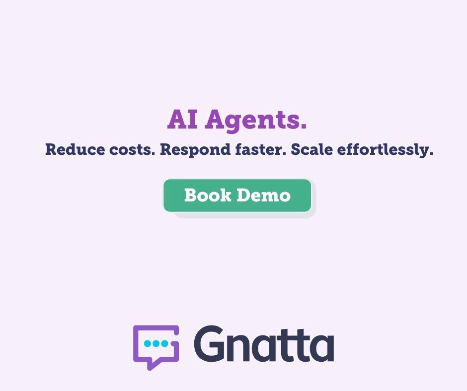 Gnatta's tweet photo. Your competitors are transforming their operations with Gnatta AI Agents.

Ready to transform yours? 

Book a demo today. https://t.co/HSdpmFRVEJ