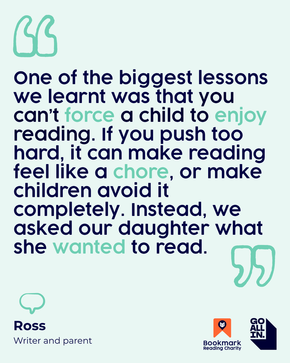 BookmarkCharity's tweet photo. Supporting a child with reading challenges? ๐
In our latest blog, Ross Duncan shares what his family learnt about supporting dyslexic readers, building reading confidence and helping children with reading challenges find joy in books
๐https://t.co/pDCkc5f2l6
#BookmarkReading https://t.co/lhjrRWXlWi