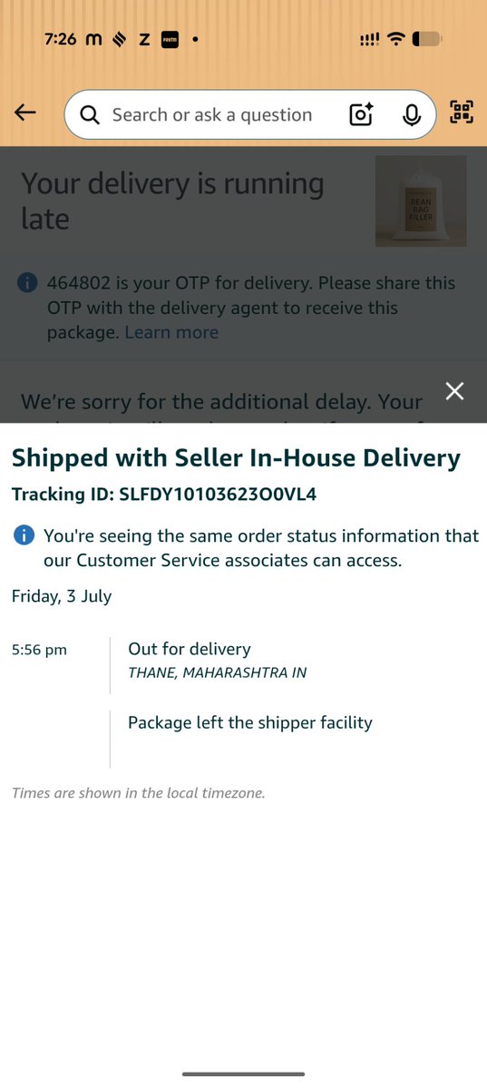 Shubhamdutt06's tweet photo. @amazonIN @amazon what a beauty in your logistics this is out for delivery from couple of weeks.
Can anyone help here. 
@jagograhakjago @jaagograhakjago https://t.co/4LgHHyPfkB
