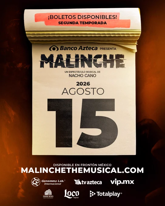 Image from MALINCHE EL MUSICAL (@MalincheMusical)